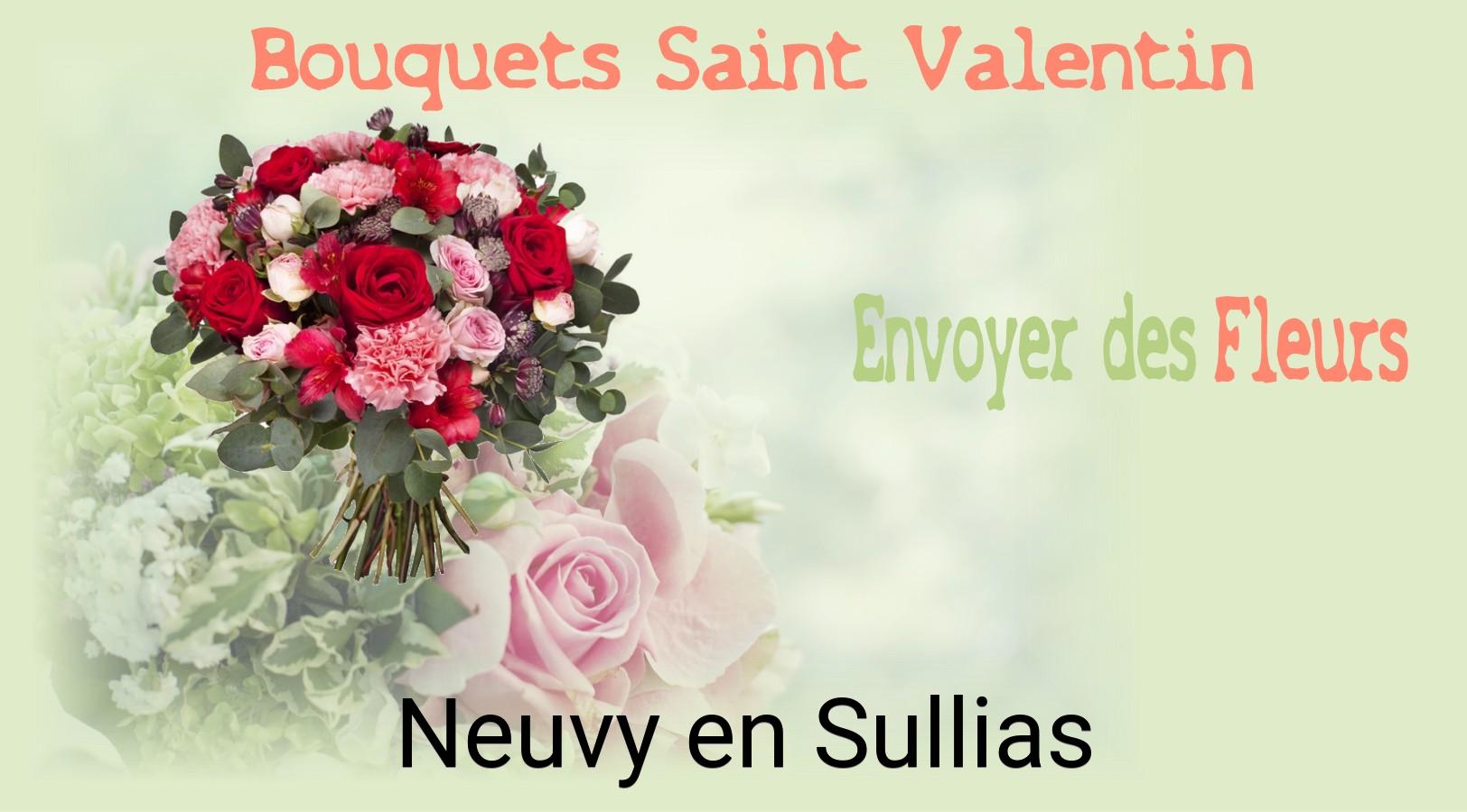Roses de Saint-Valentin livrées à Neuvy-en-Sullias
