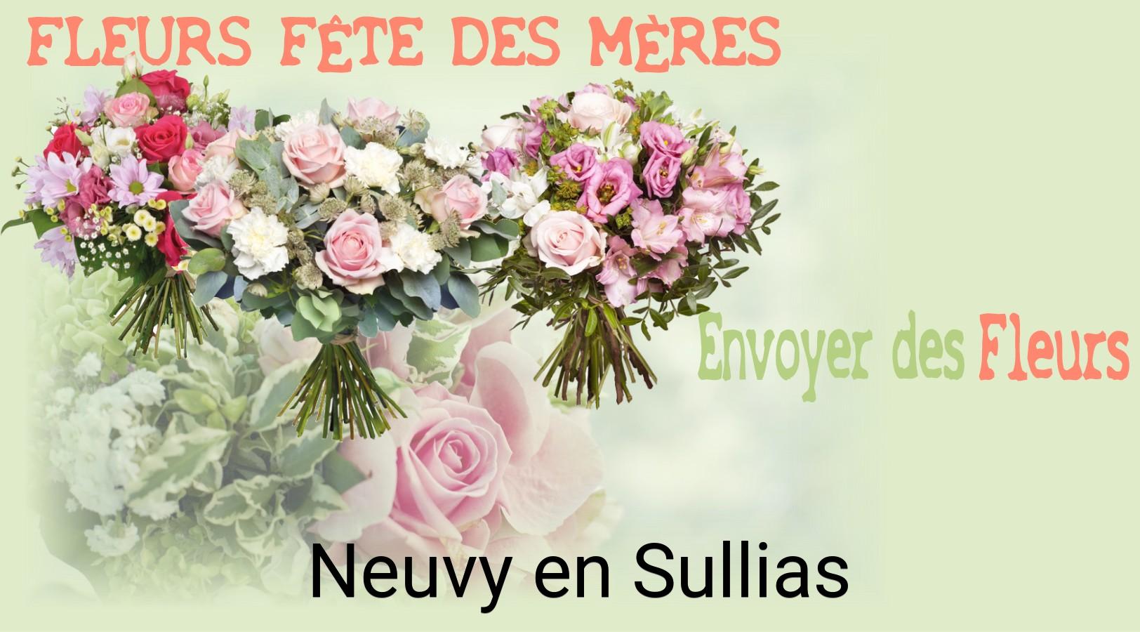 Bouquet de Fête des Mères livré à Neuvy-en-Sullias